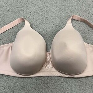 Vanity Fair Bra 42C Wireless 71380 Full Figure Wireless Smoothing Bra
